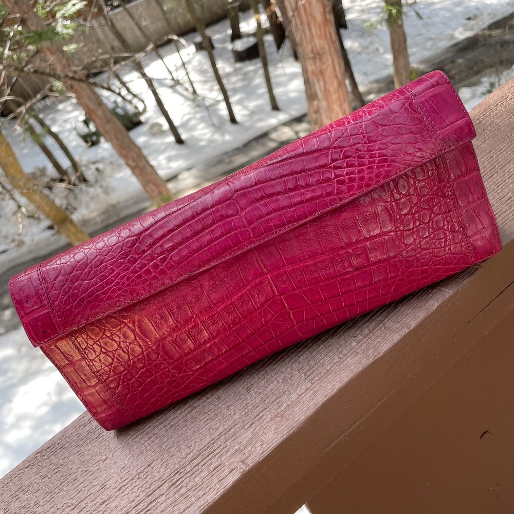 Nancy Gonzalez Crocodile Clutch - Picture 10 of 11